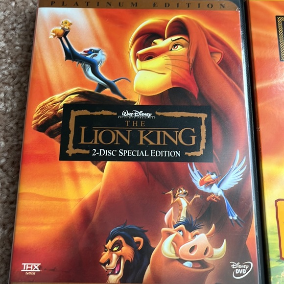 Lot of Disney The Lion King DVDs - Picture 2 of 5